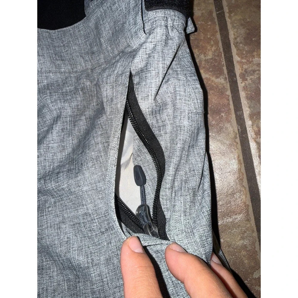 Killtec Womens Grey Heather Ski Pants Snow Bibs Suspenders Size 8 Winter Snow - Picture 7 of 13